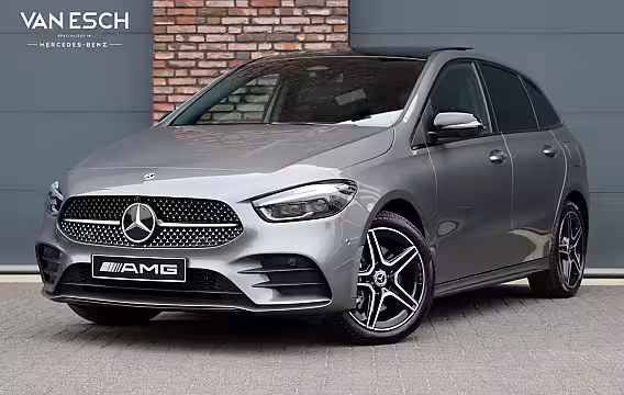 Mercedes-Benz B-klasse 250 e AMG Line | Panoramadak | Memory | Distronic | AMG Exclusief-pakket | Trekhaak | Surr