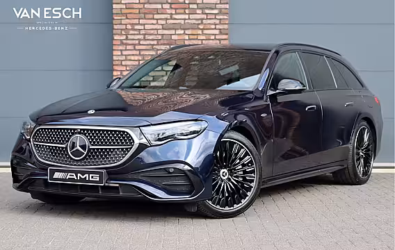Mercedes-Benz E-klasse Estate 300 e AMG Line | Distronic+ | Memory | Burmester | Surround Camera | Trekhaak | Digital Li