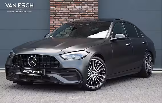 Mercedes-Benz C-klasse 200 4MATIC Premium+ AMG Line | Distronic+ | Panoramadak | Burmester | Memory | Massage | S