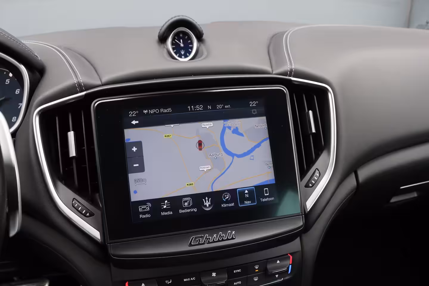 Maserati Ghibli 3.0 S Q4 | Carbon | Bowers&Wilkins | Stoelventilatie | Memory | Variabel Onderstel | Apple