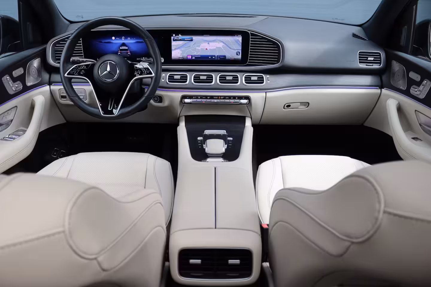 Mercedes-Benz GLE-Klasse 400 e 4MATIC AMG Line | Luchtvering | Distronic | Burmester | Verwarmd Stuurwiel | Panoram