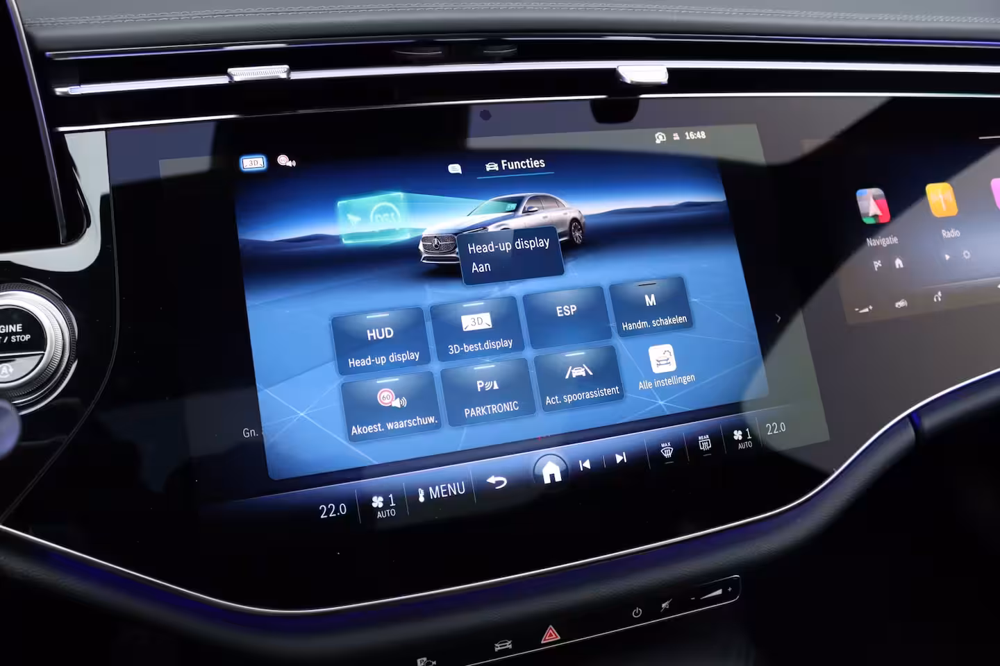 Mercedes-Benz E-klasse 220 d AMG Line | Hyperscreen | Distronic | Memory | Burmester | HUD | 3D-Display | Panoram