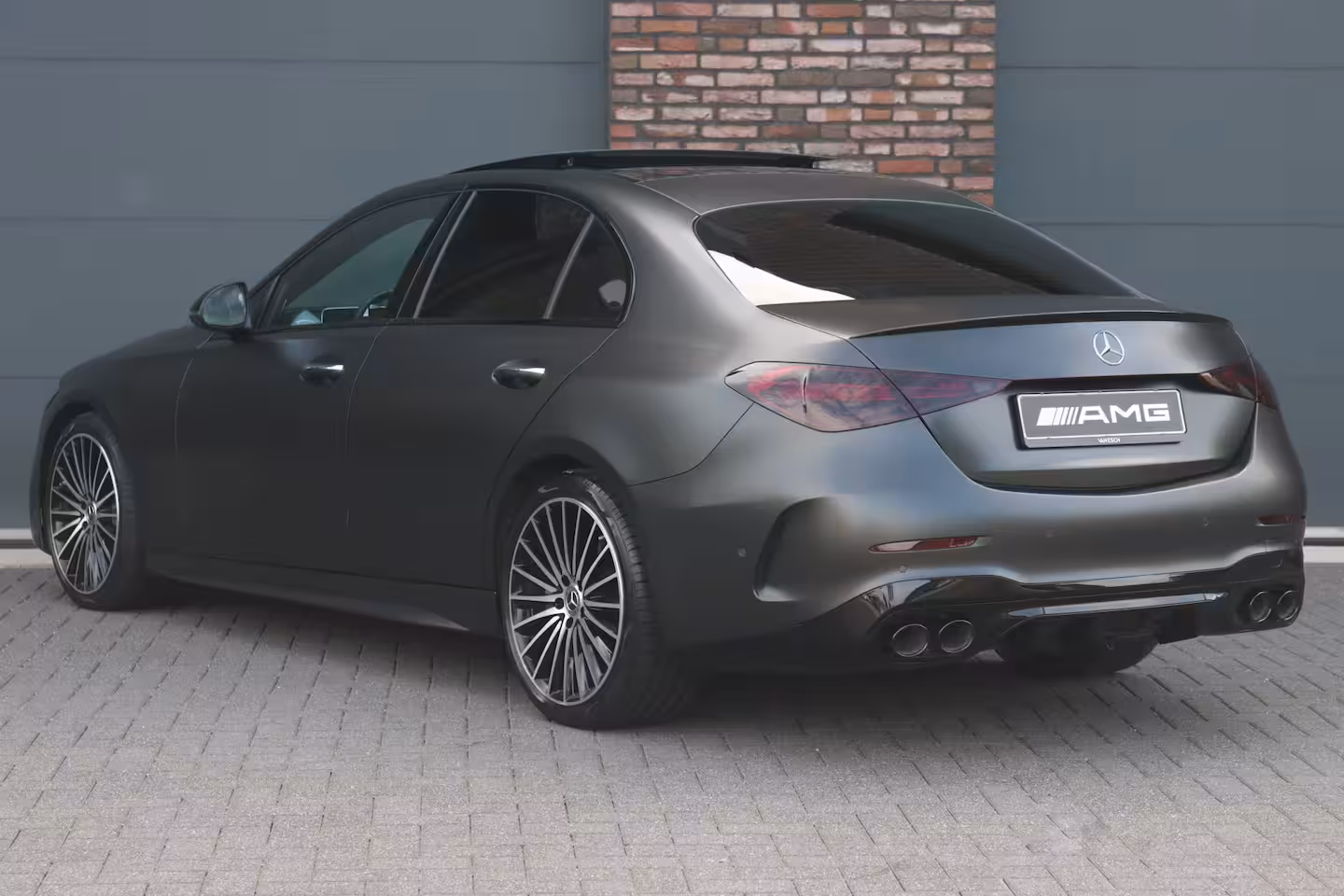 Mercedes-Benz C-klasse 200 4MATIC Premium+ AMG Line | Distronic+ | Panoramadak | Burmester | Memory | Massage | S