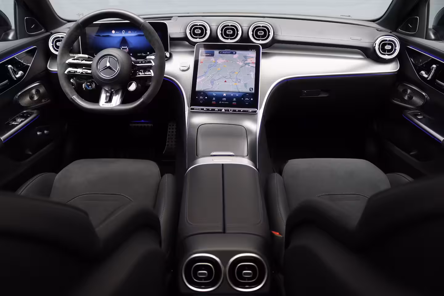 Mercedes-Benz C-klasse Estate AMG 63 S E Performance | 680 pk | Achterasbesturing | Distronic+ | AMG Drivers Package | M
