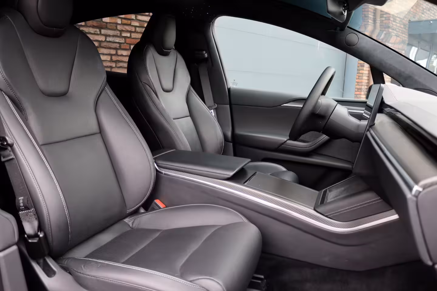 Tesla Model X Plaid AWD 6p. 100kWh | 1020pk | 71.500, - ex BTW | Luchtvering | Autopilot | Carbon | Trek