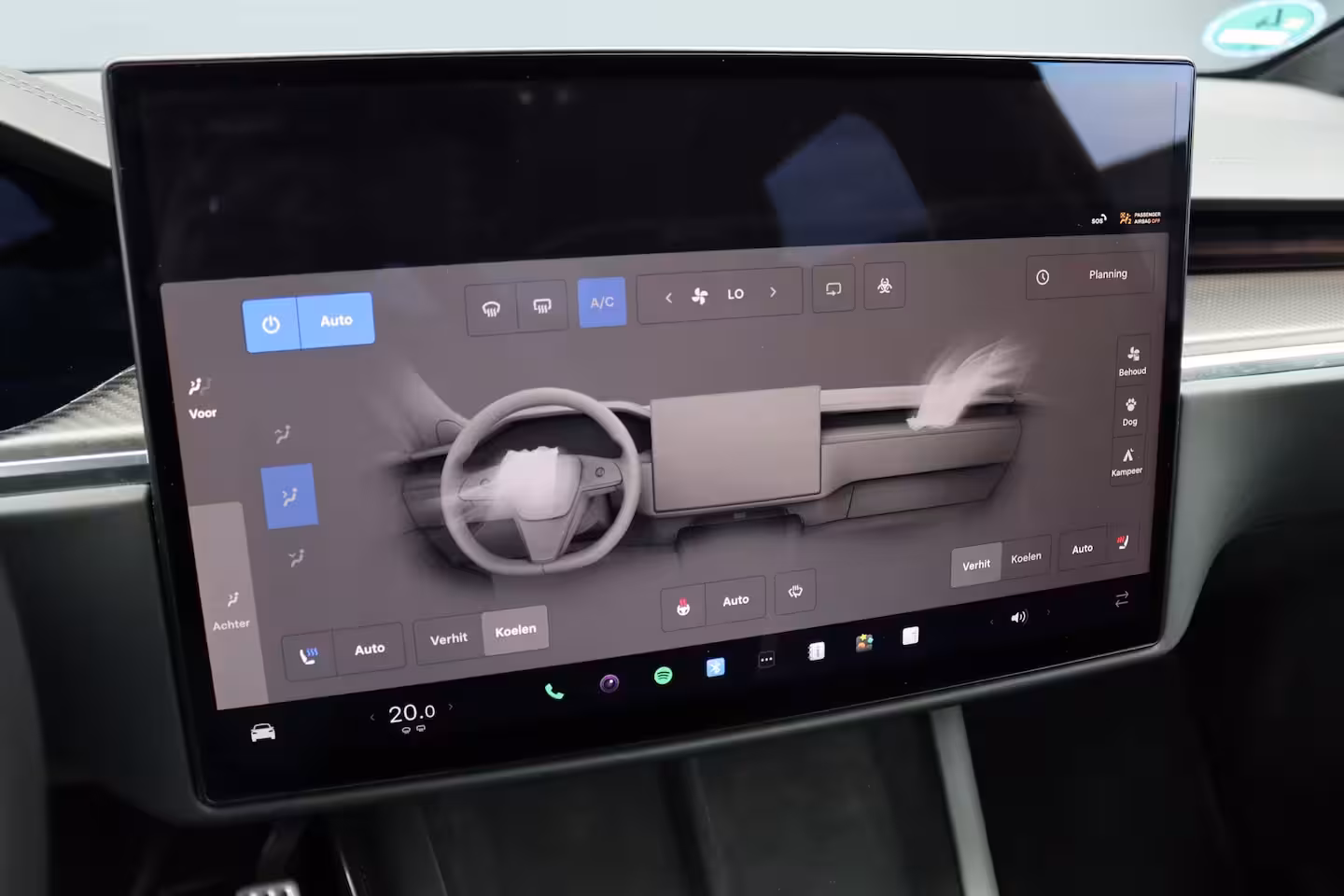 Tesla Model X Plaid AWD 6p. 100kWh | 1020pk | 71.500, - ex BTW | Luchtvering | Autopilot | Carbon | Trek