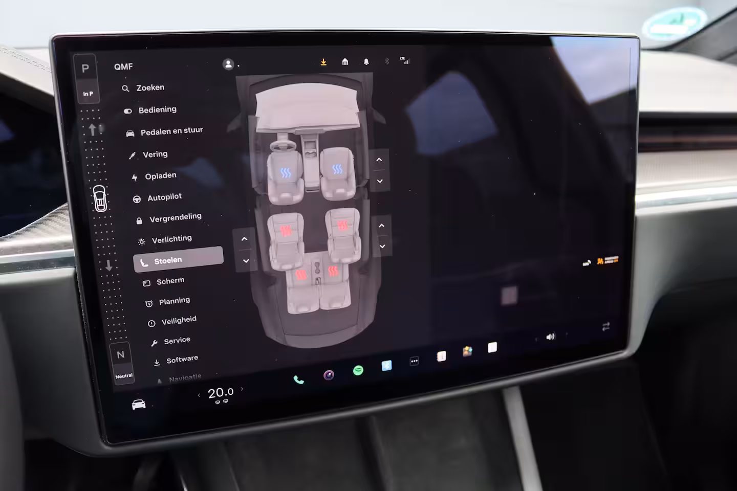 Tesla Model X Plaid AWD 6p. 100kWh | 1020pk | 71.500, - ex BTW | Luchtvering | Autopilot | Carbon | Trek