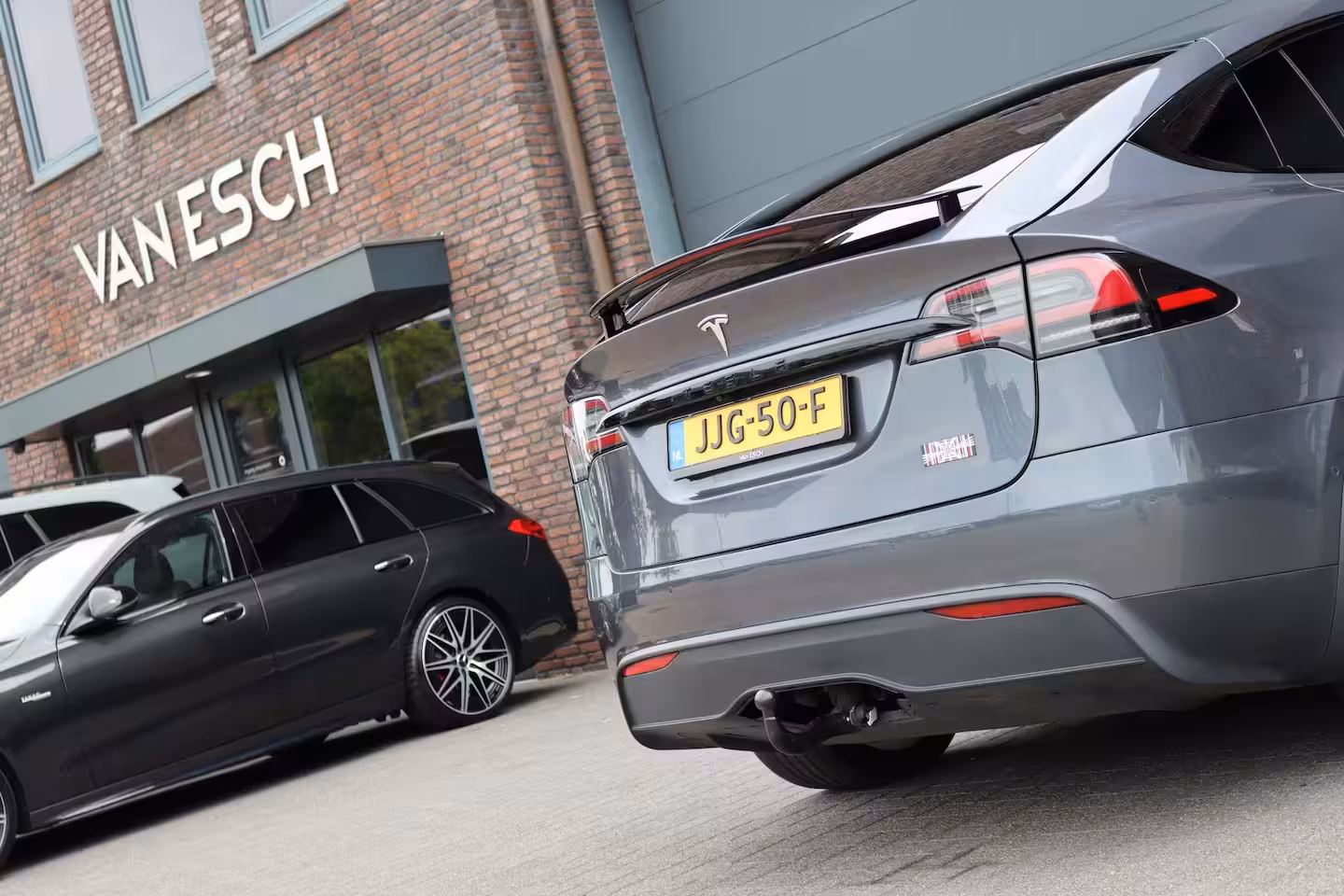 Tesla Model X Plaid AWD 6p. 100kWh | 1020pk | 71.500, - ex BTW | Luchtvering | Autopilot | Carbon | Trek