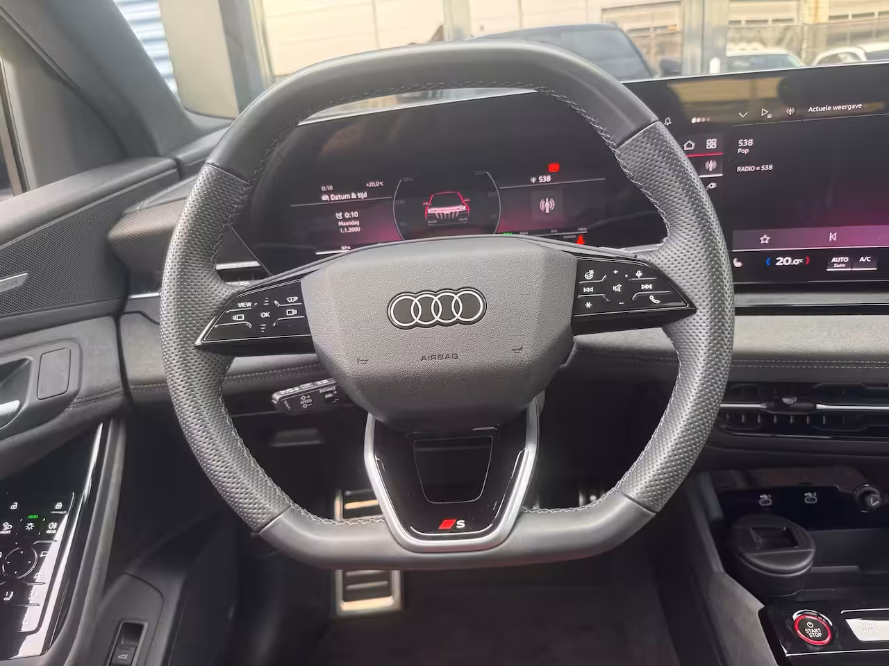 Audi Q6 SQ6 e-tron SQ6 quattro 100 kWh PANO|TREKHAAK|LEDER|HEADUP|SFEERVERLICHTING|B&O|MEEST LUXE UITVOERING