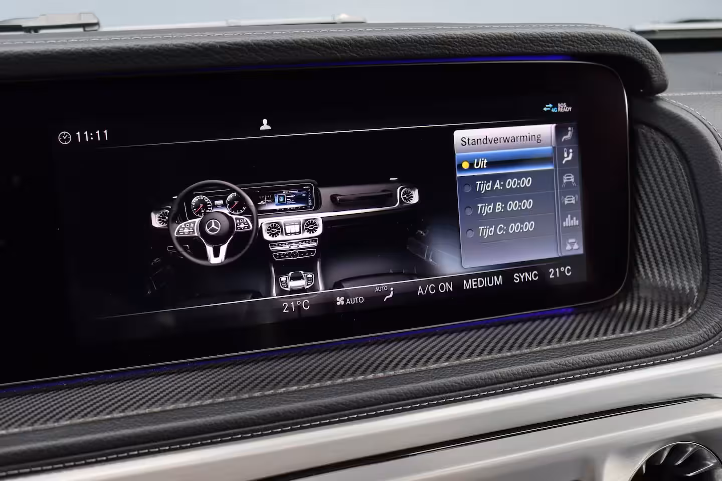 Mercedes-Benz G-klasse 500 V8 | Schuifdak | Distronic+ | Standkachel | Burmester | Massage | Leder Exclusief | St