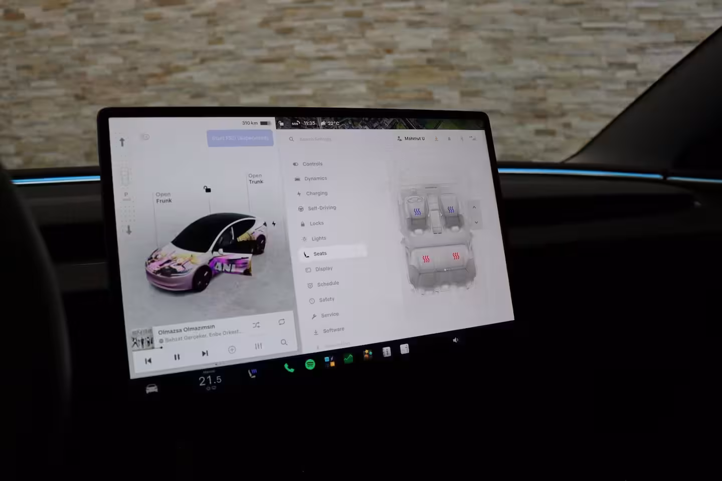 Tesla Model 3 Highland PREMIUM RWD 60 kWh Stoelverw. | Stoelvent. | Orig. NL | 94, 6 SOH |