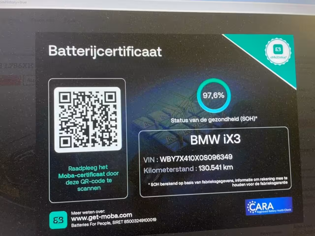 BMW iX3 Executive 80 kWh - Panorama, Carplay, Camera, Leer, Stoelverw. Memory, SOH 97, 6%