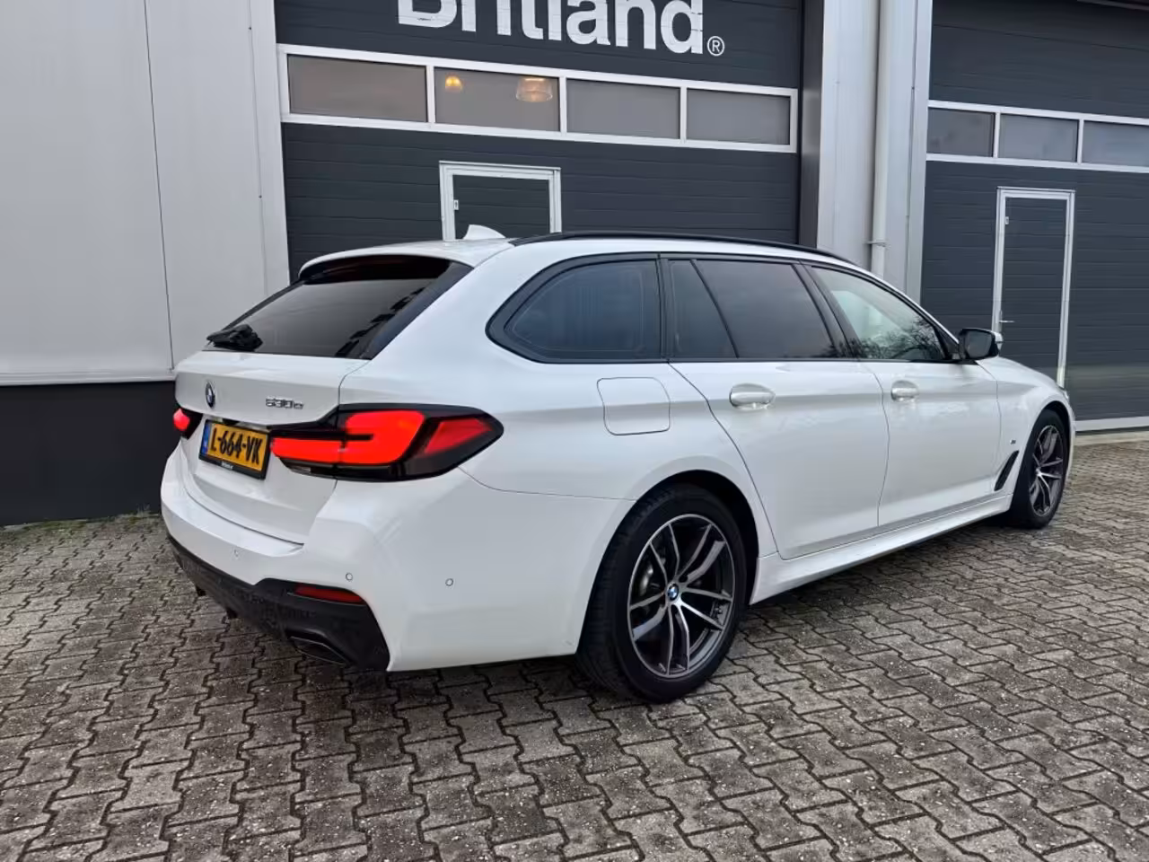 BMW 5-serie 530e M-sport 2021 BTW *Pano *Adaptive *Leer *Laser *360gr Camera