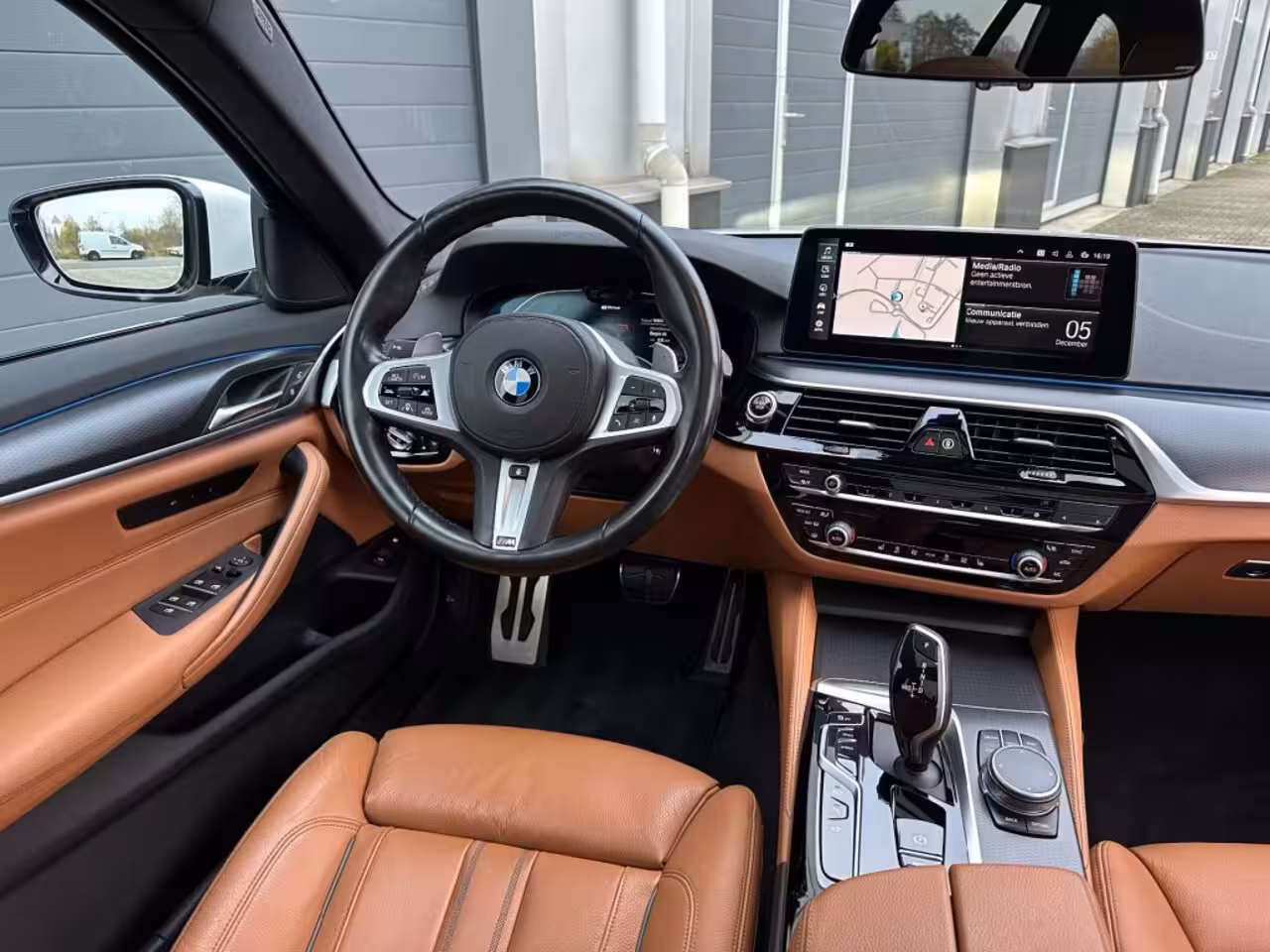 BMW 5-serie 530e M-sport 2021 BTW *Pano *Adaptive *Leer *Laser *360gr Camera