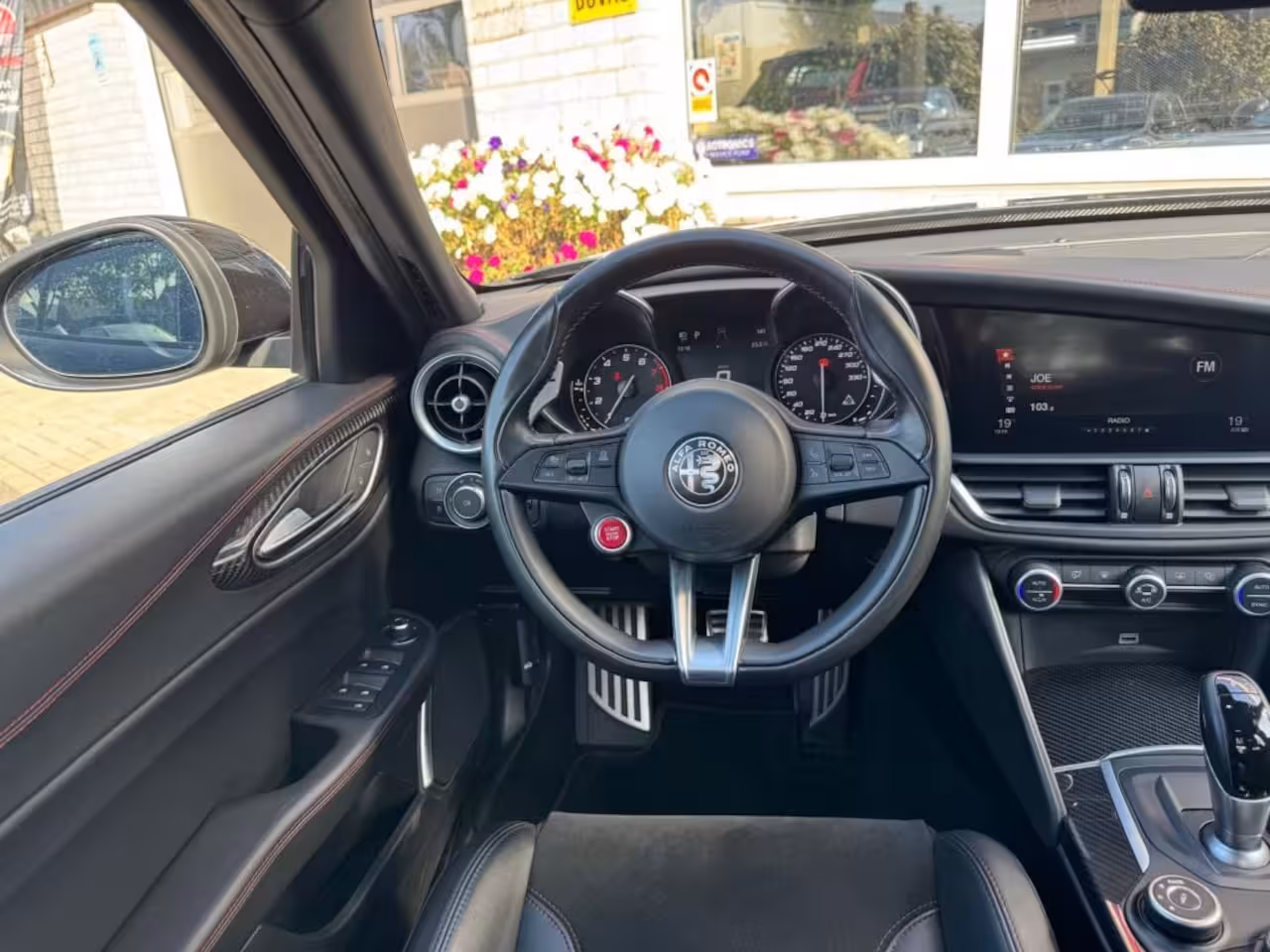 Alfa Romeo Giulia 2.9 V6 QUADRIFOGLIO Carbon pakket Sparco kuipstoelen Carplay Perfect onderhouden