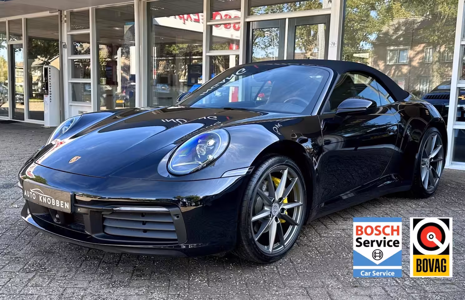 Porsche 911 Cabrio 992 3.0 Carrera Led, Sportuitlaat, ACC, Leer, Bose