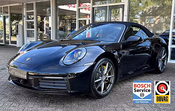 Porsche 911 Cabrio 992 3.0 Carrera Led, Sportuitlaat, ACC, Leer, Bose