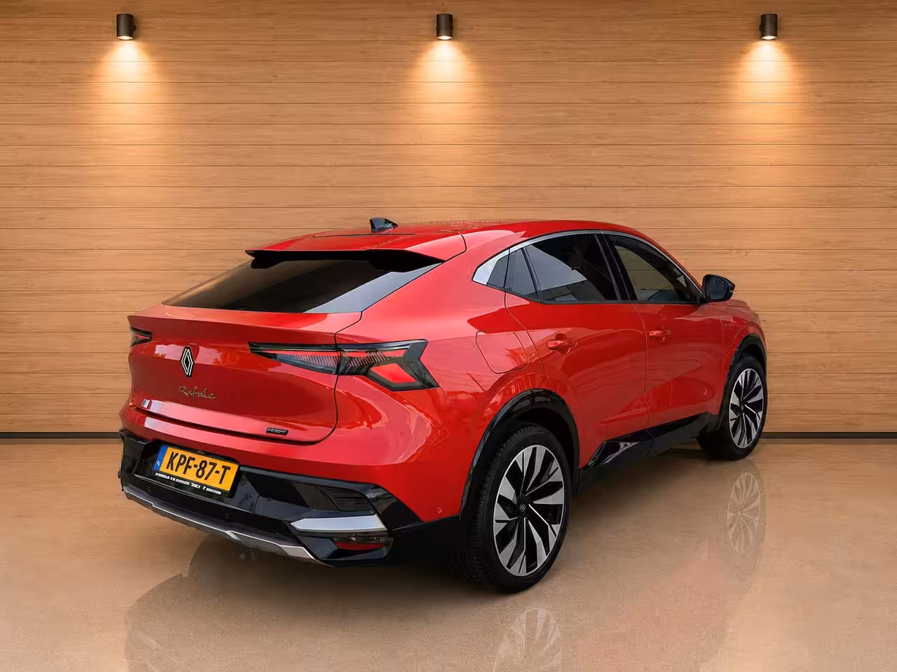 Renault Rafale 1.2 E-Tech full hybrid 200 techno ACHTERASBESTURING