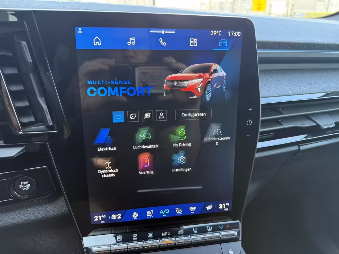 Renault Rafale 1.2 E-Tech full hybrid 200 techno ACHTERASBESTURING