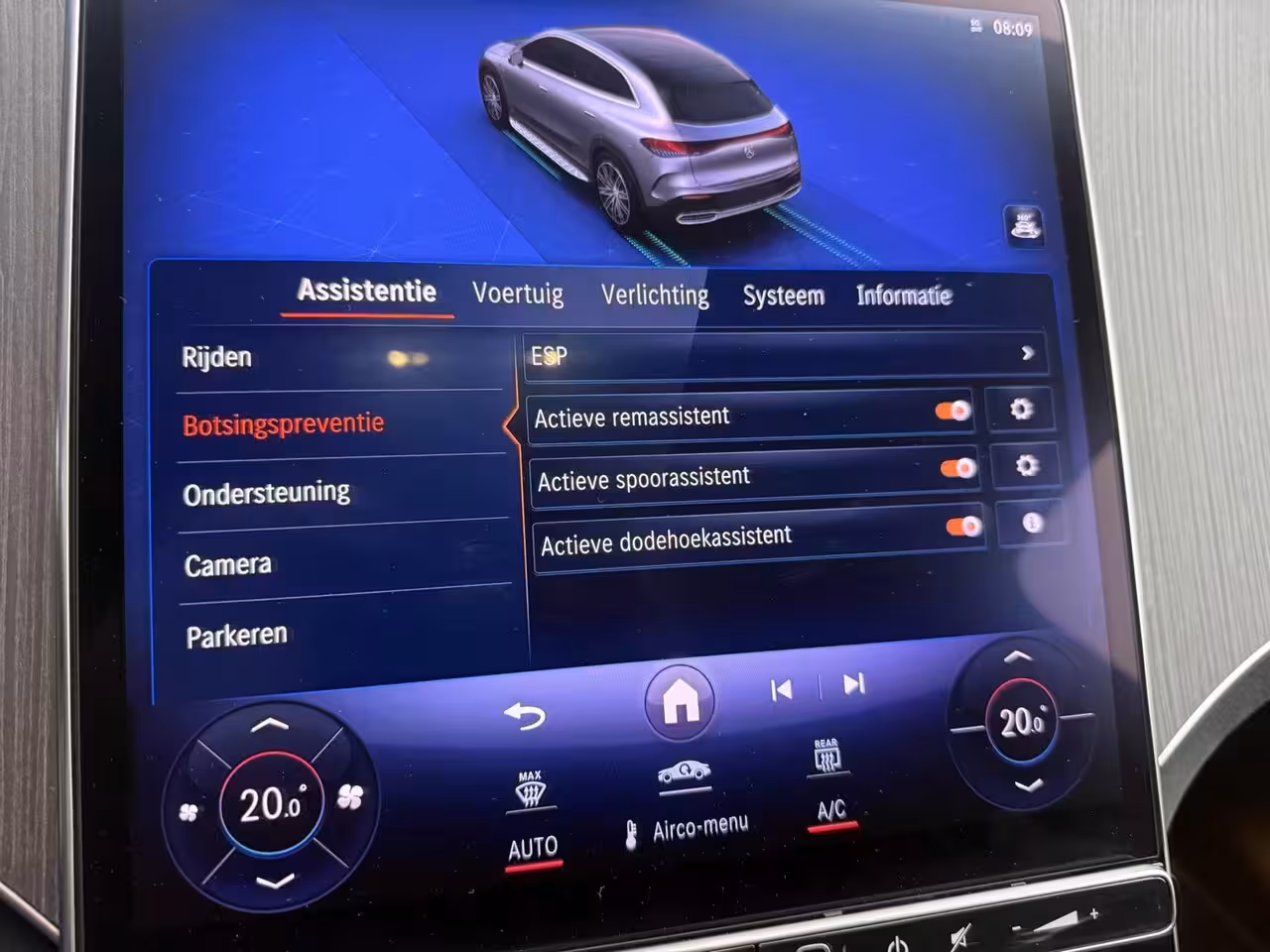 Mercedes-Benz EQE SUV 350 4Matic AMG Line Achterasbesturing 360 Camera