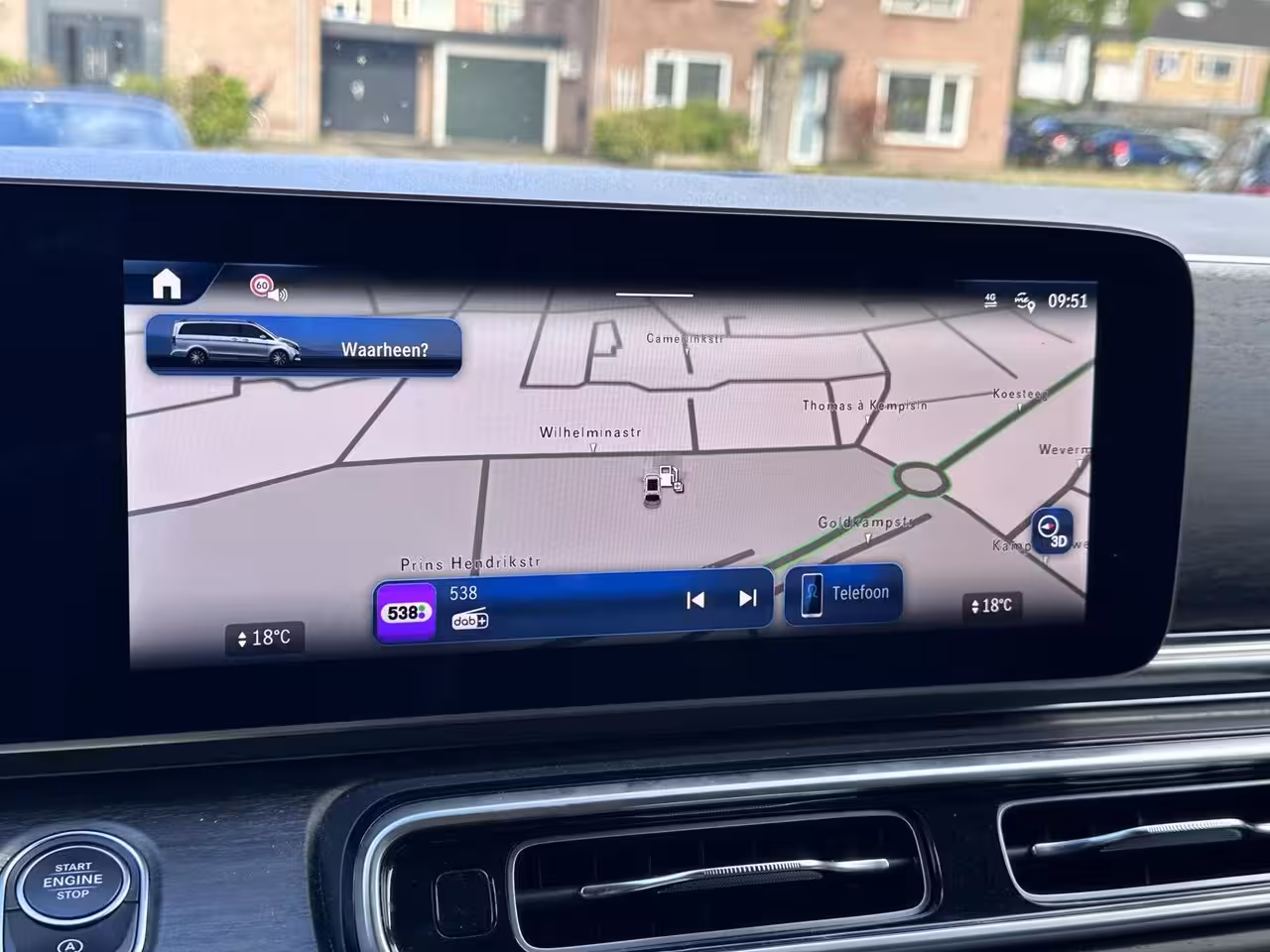 Mercedes-Benz V-klasse 300d Lang Avantgarde 7p. INCL. BPM Led, 360 Camera, Leer