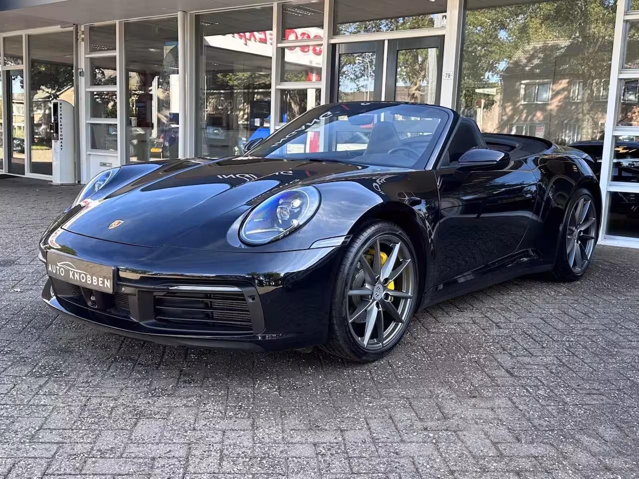 Porsche 911 Cabrio 992 3.0 Carrera Led, Sportuitlaat, ACC, Leer, Bose