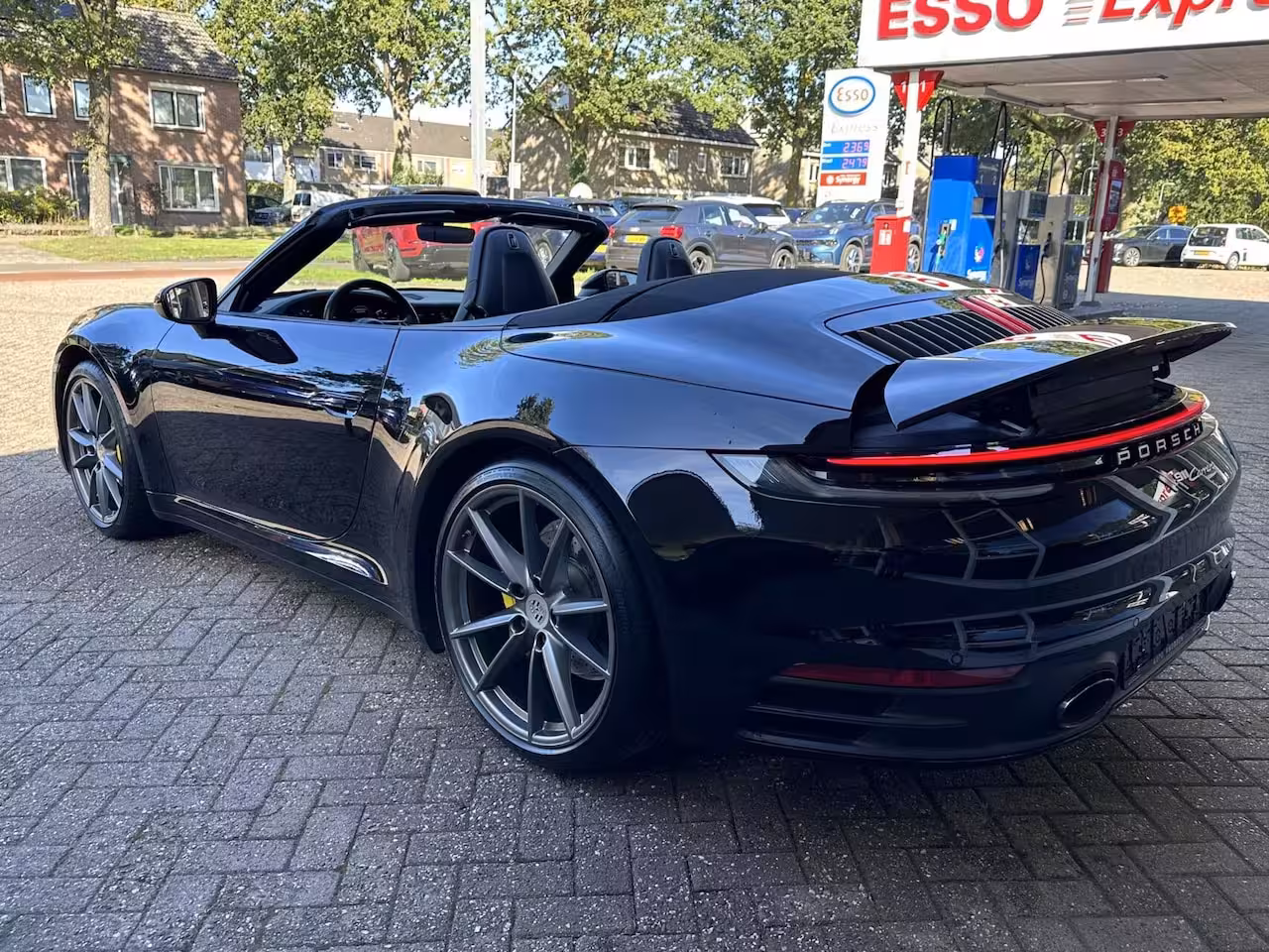 Porsche 911 Cabrio 992 3.0 Carrera Led, Sportuitlaat, ACC, Leer, Bose