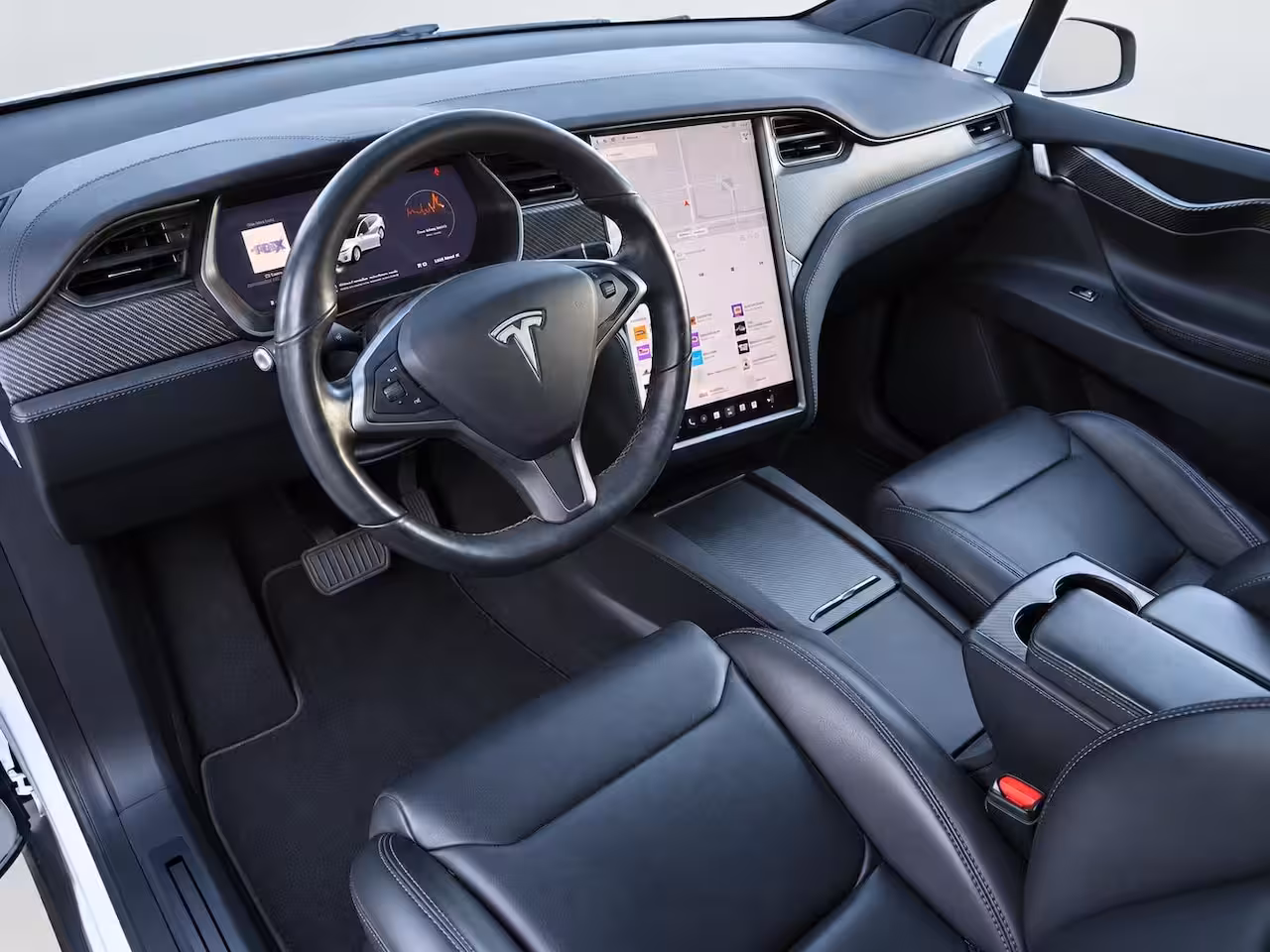Tesla Model X 100D | Leder | Adapt. Cruise | Elek. Stoelen | PDC + Camera | Soft-close | Clima | Multime
