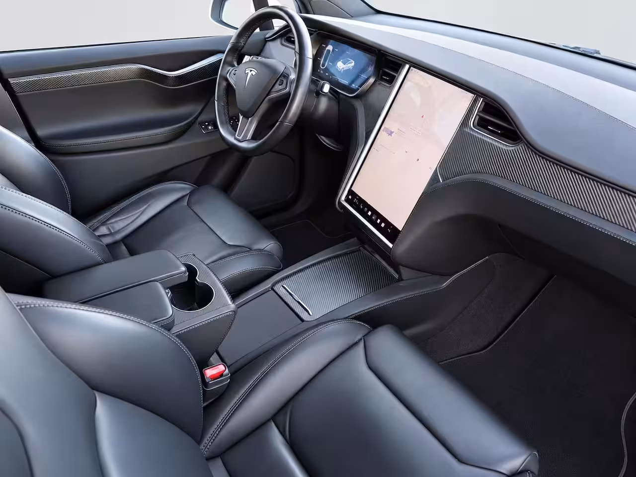 Tesla Model X 100D | Leder | Adapt. Cruise | Elek. Stoelen | PDC + Camera | Soft-close | Clima | Multime