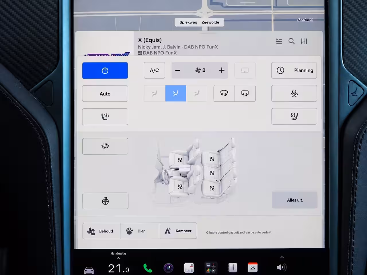 Tesla Model X 100D | Leder | Adapt. Cruise | Elek. Stoelen | PDC + Camera | Soft-close | Clima | Multime