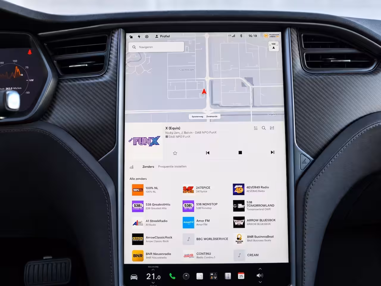 Tesla Model X 100D | Leder | Adapt. Cruise | Elek. Stoelen | PDC + Camera | Soft-close | Clima | Multime