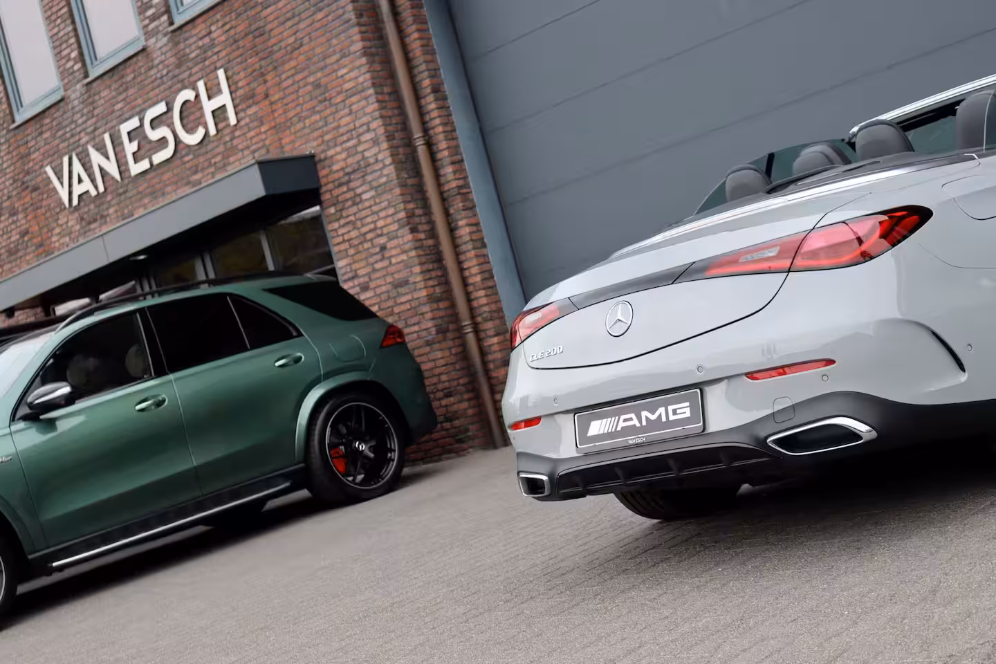 Mercedes-Benz CLE Cabriolet 200 AMG Line | Distronic | Airscarf | Memory | Burmester | Keyless Go | Cabriocomfortpakke