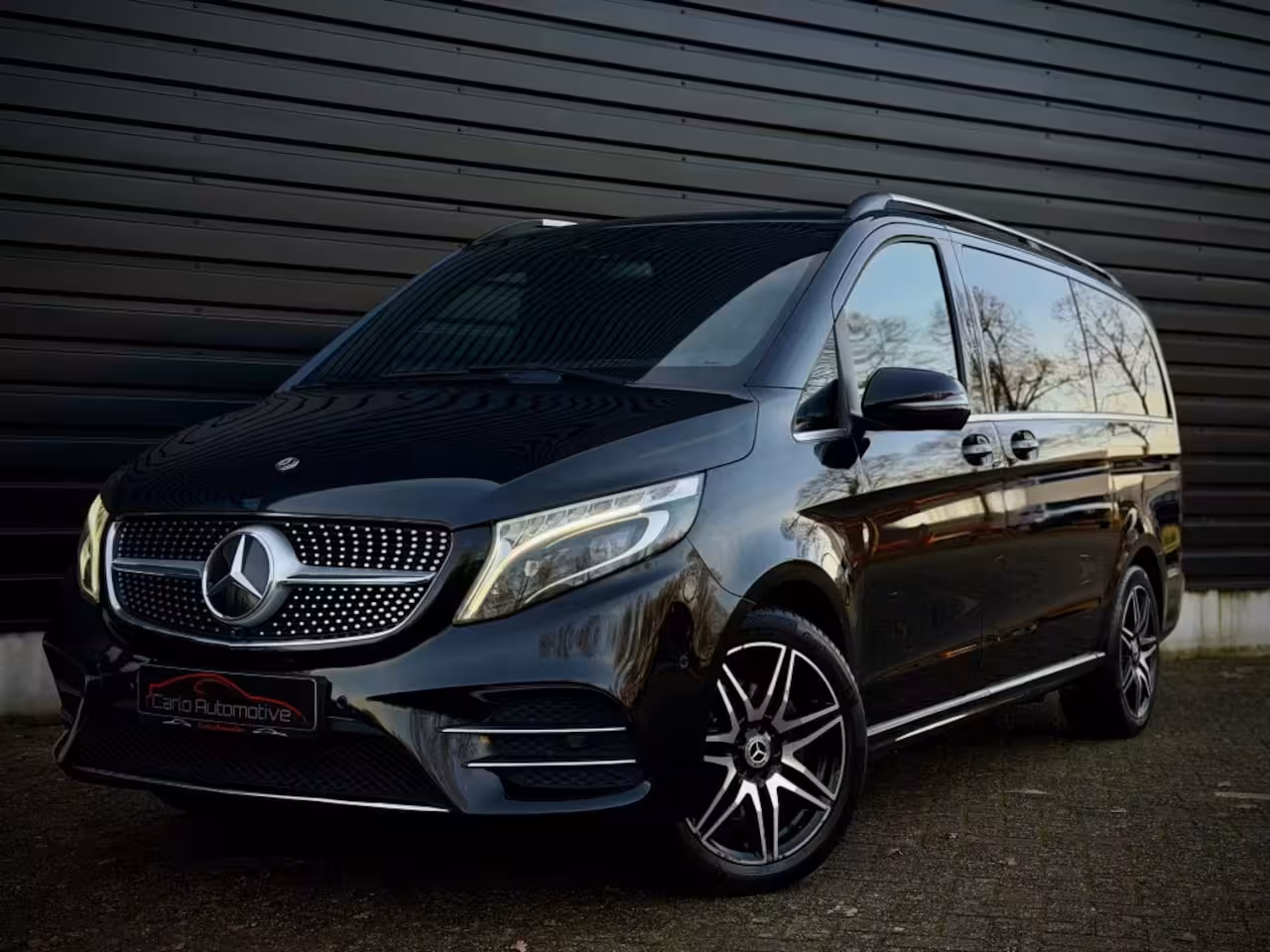 Mercedes-Benz V-klasse 300d LANG Dubbele C AMG 360|BURMES|BLINDSPOT
