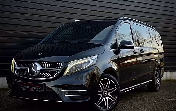 Mercedes-Benz V-klasse 300d LANG Dubbele C AMG 360|BURMES|BLINDSPOT