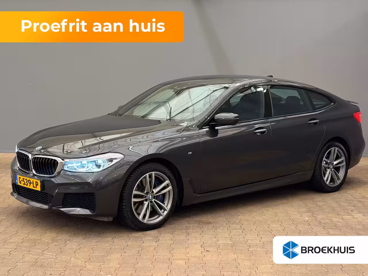BMW 6-serie Gran Turismo 640i High Executive 2100KG Trekgewicht | M-Styling | Luxe Lederen Bekleding | Voor + Achte
