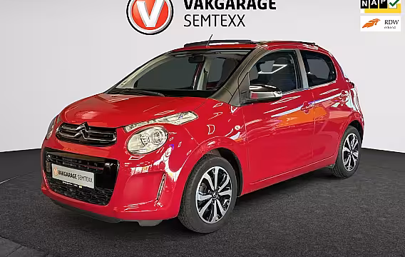 Citroën C1 1.0 e-VTi Airscape Shine | Org. NL | All-Season |Open dak/Cabrio | Camera | Navi | Cruise
