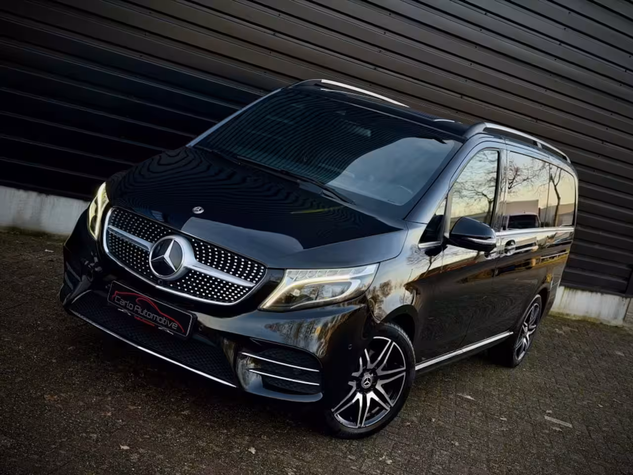Mercedes-Benz V-klasse 300d LANG Dubbele C AMG 360|BURMES|BLINDSPOT
