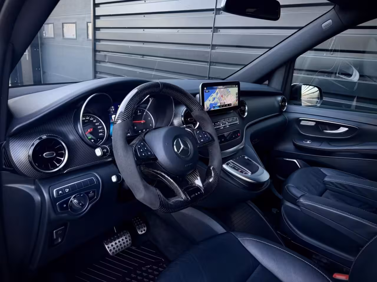 Mercedes-Benz V-klasse 300d LANG Dubbele C AMG 360|BURMES|BLINDSPOT