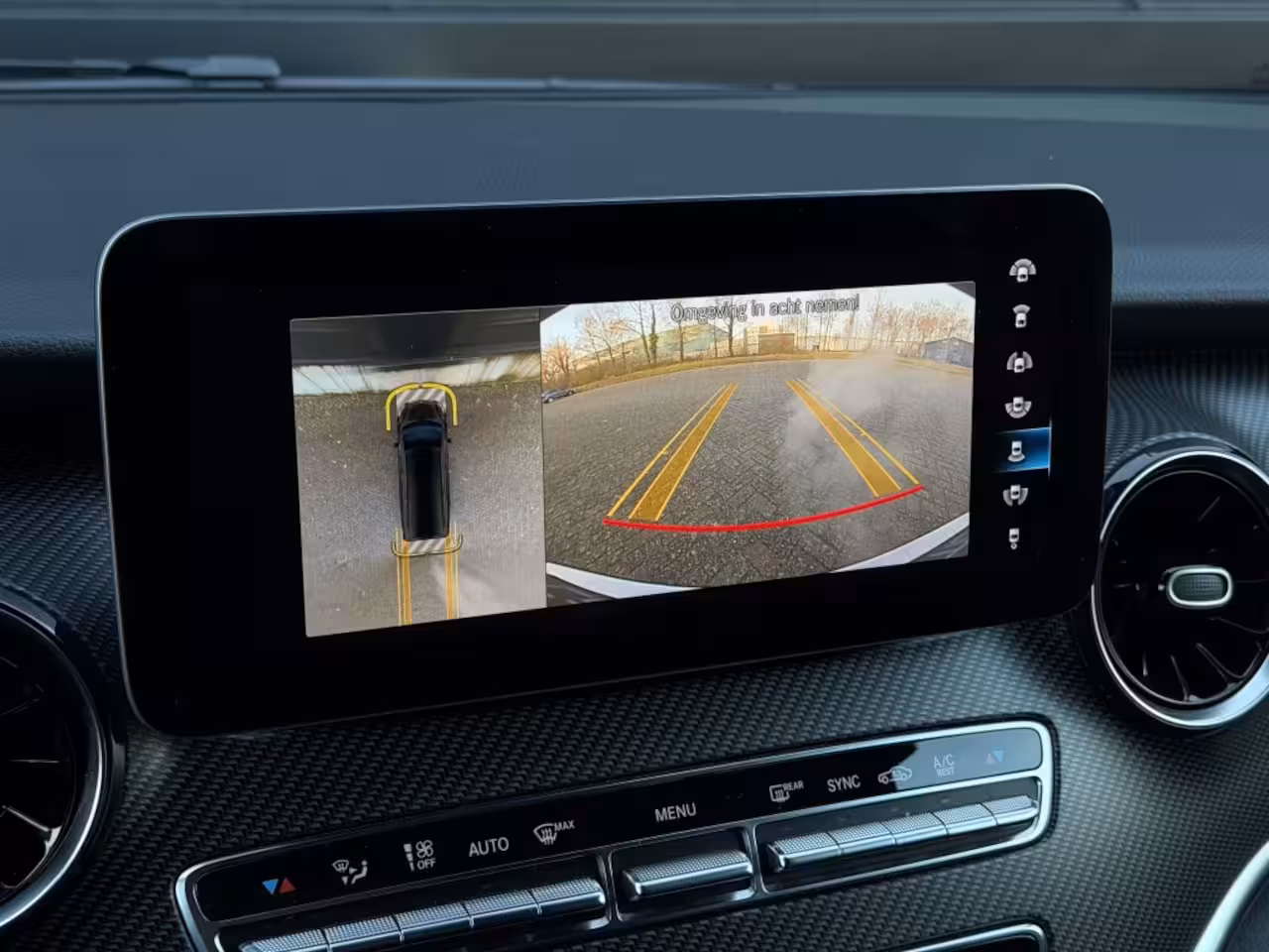 Mercedes-Benz V-klasse 300d LANG Dubbele C AMG 360|BURMES|BLINDSPOT
