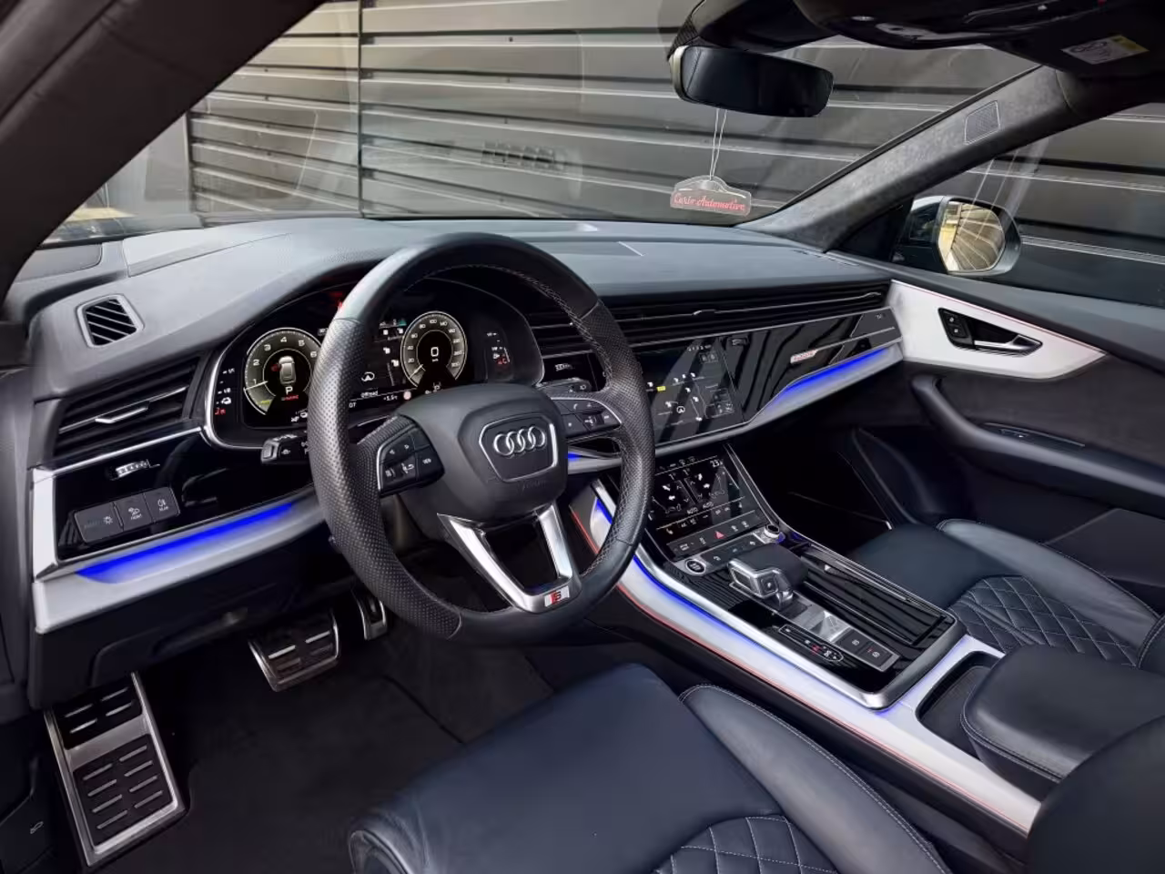 Audi Q8 55 TFSI e Quattro S-LINE PANO|HUD|360|RS STOEL|NIGHTVIS