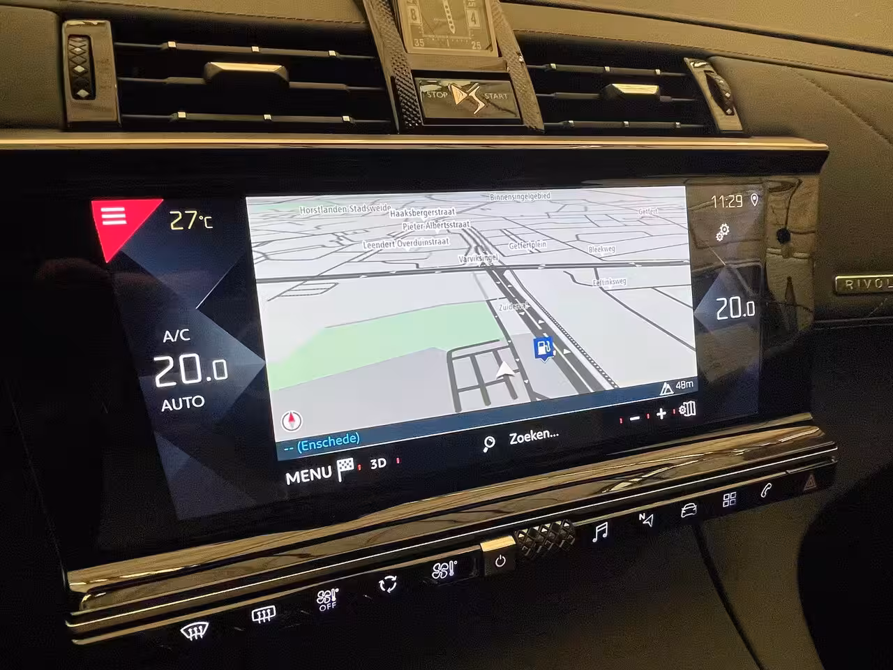 DS 7 Crossback 1.2 PureTech Executive Leder | Elec stoelen | Stoelverwarming | | Achteruitrijcamera | App