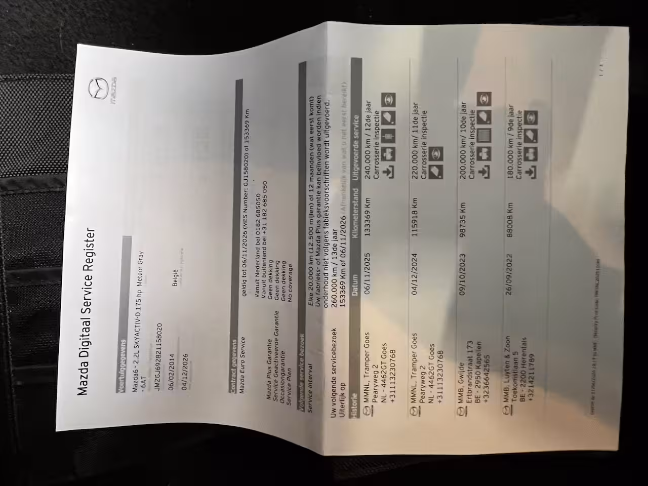 Mazda 6 Sportbreak 2.2D HP GT-M AUTOMAAT VOLL OPTIE