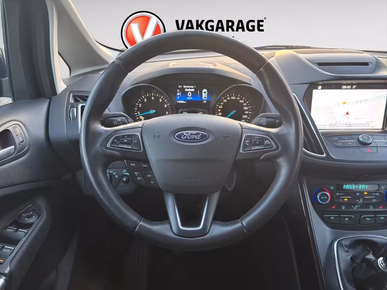 Ford C-Max 1.0 Sport | Clima | Navi | Stuurverw. | Voorruit verw. | Cruise | Camera | Isofix | Blueto