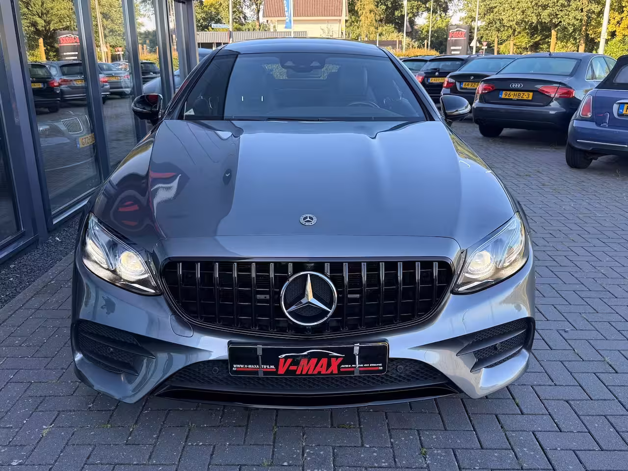 Mercedes-Benz E-klasse Coupé E200 Premium+ AMG HUD Pano Burmester Leder