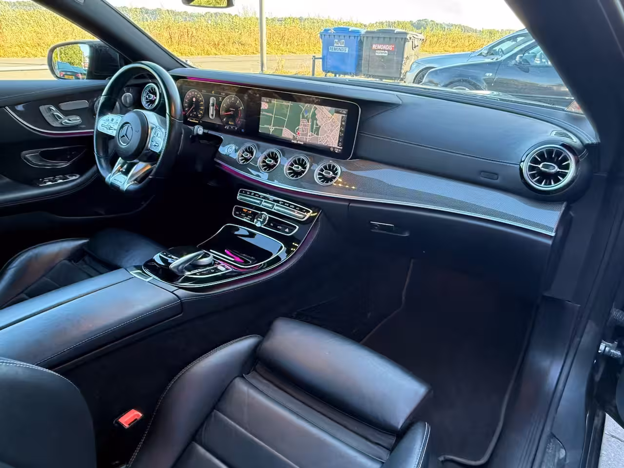 Mercedes-Benz E-klasse Coupé E200 Premium+ AMG HUD Pano Burmester Leder