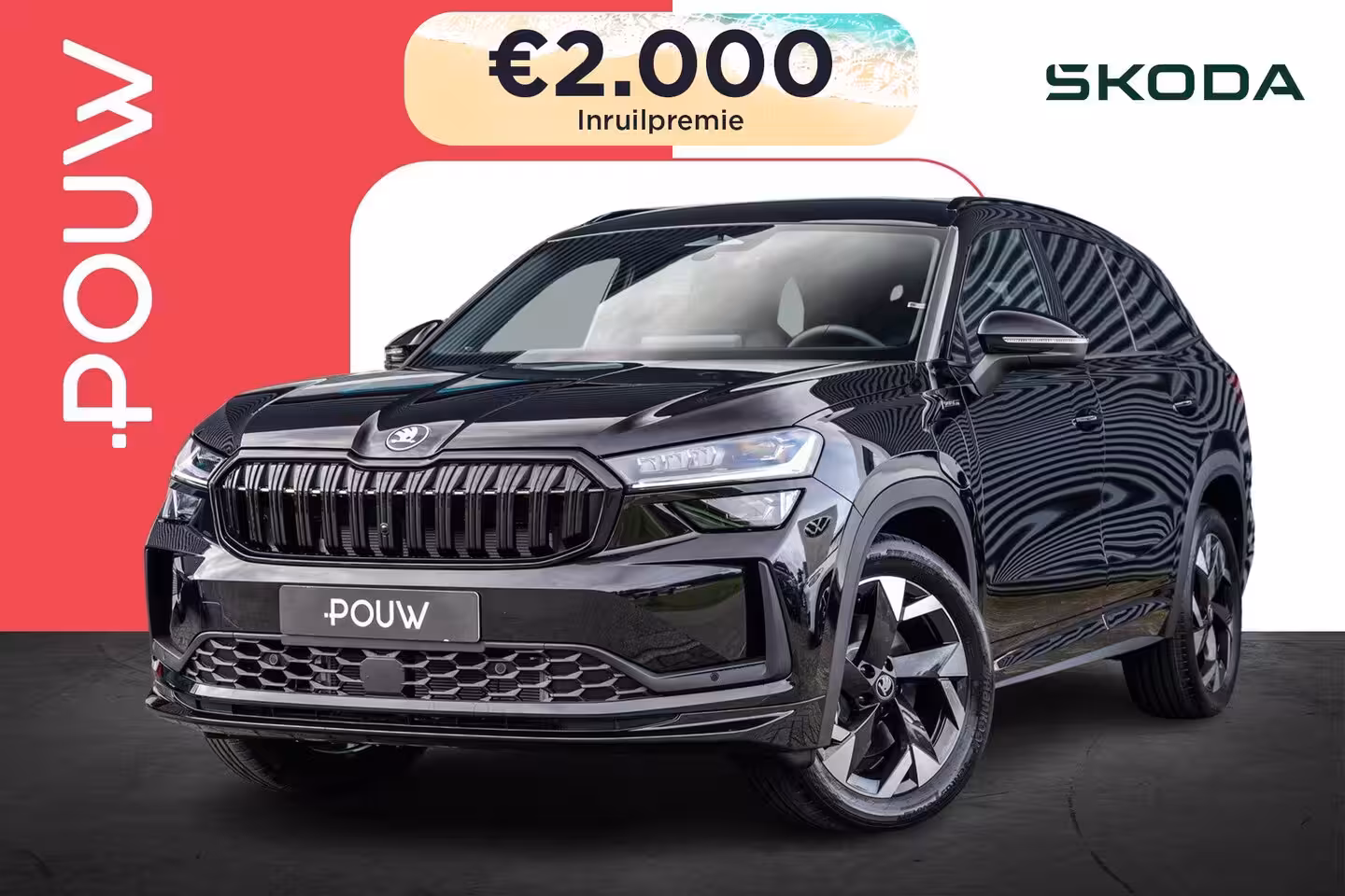 Skoda Kodiaq 1.5 TSI PHEV DSG Business Edition Plus | LMV 19'' | Panoramadak | Trekhaak Uitklapbaar