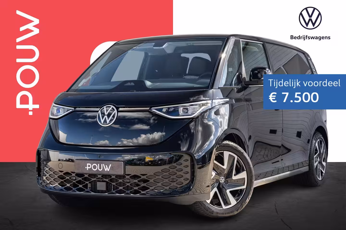 Volkswagen ID. Buzz Cargo 286pk Bulli Limited Edition 79 kWh | 20" Velgen | Stuurwiel Verwarmd