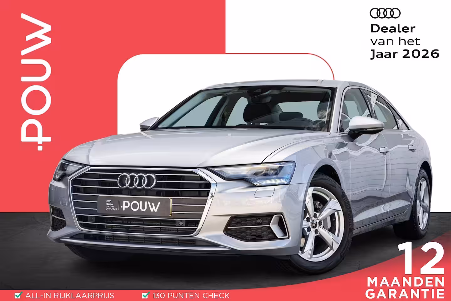 Audi A6 Limousine 40 TFSI 204pk Advanced edition | Stoelverwarming | Apple Carplay/Android Auto | Cruise con
