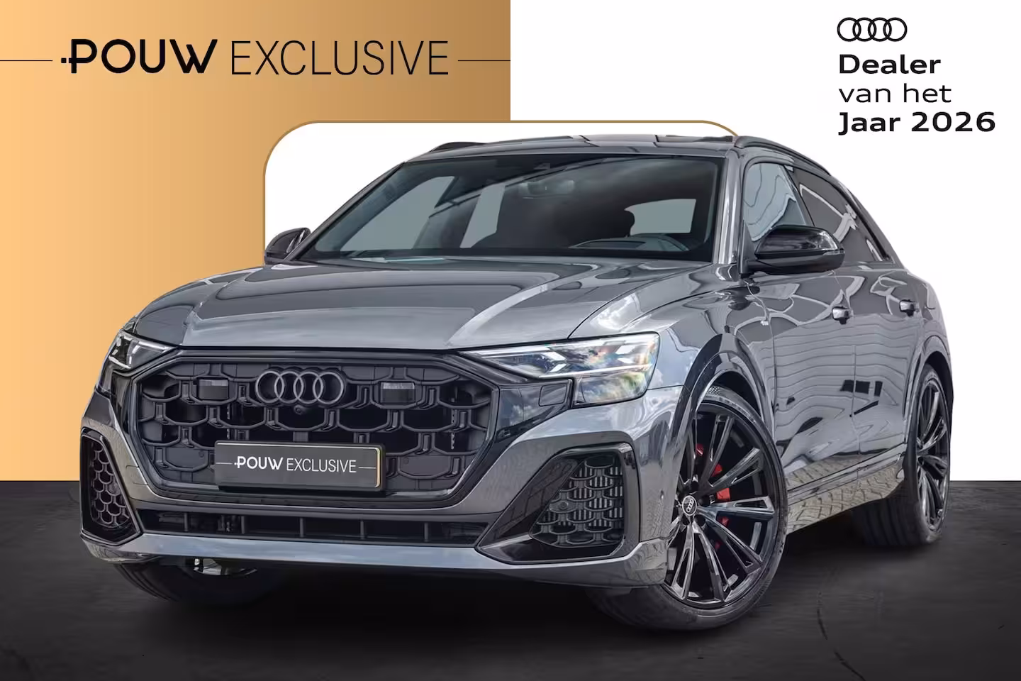 Audi Q8 60 TFSIe 490pk quattro Pro Line S Competition | Achterasbesturing | Trekhaak | Panoramadak
