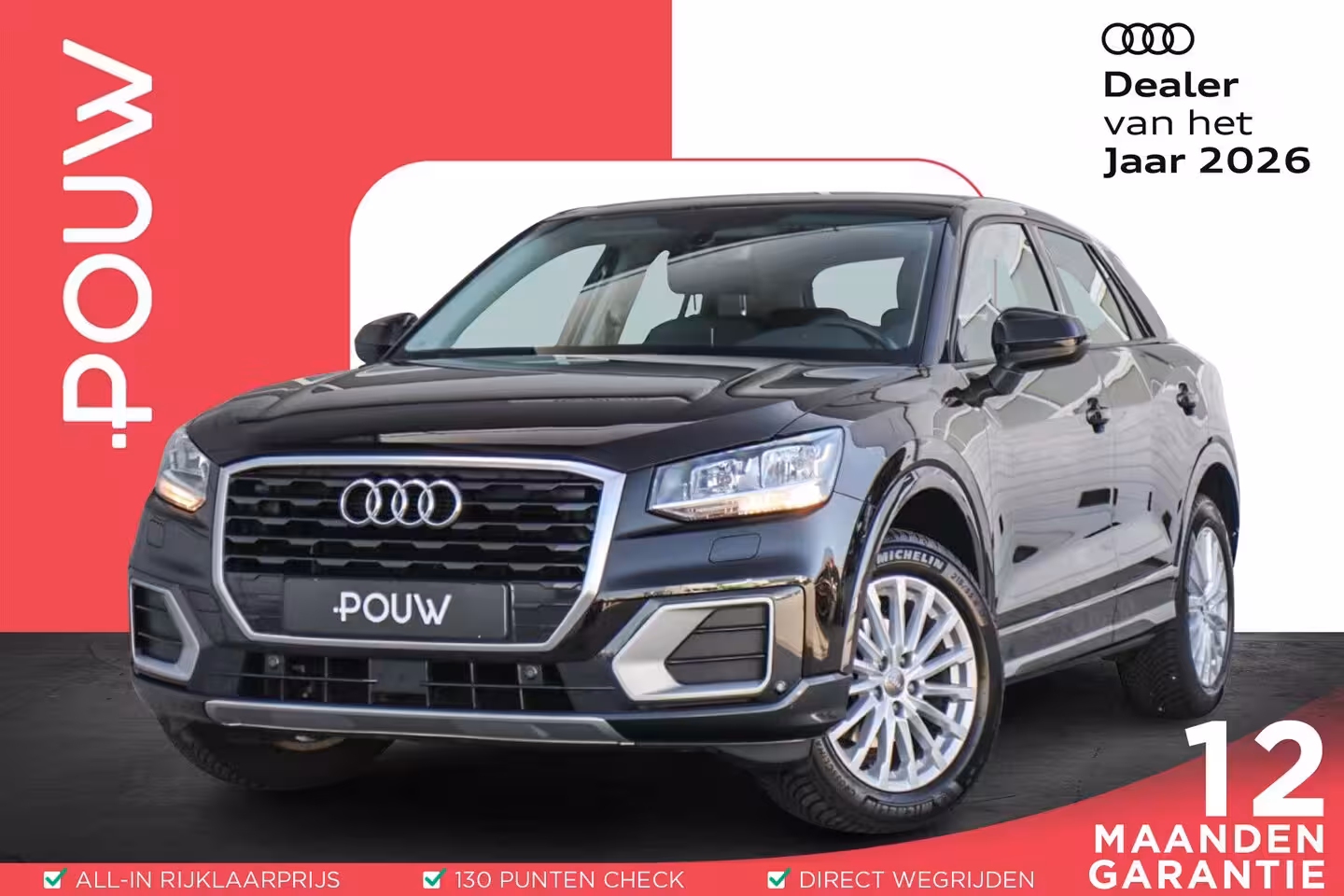 Audi Q2 30 TFSI 116pk Pro Line | Parkeersensoren | Cruise Control | Navigatie